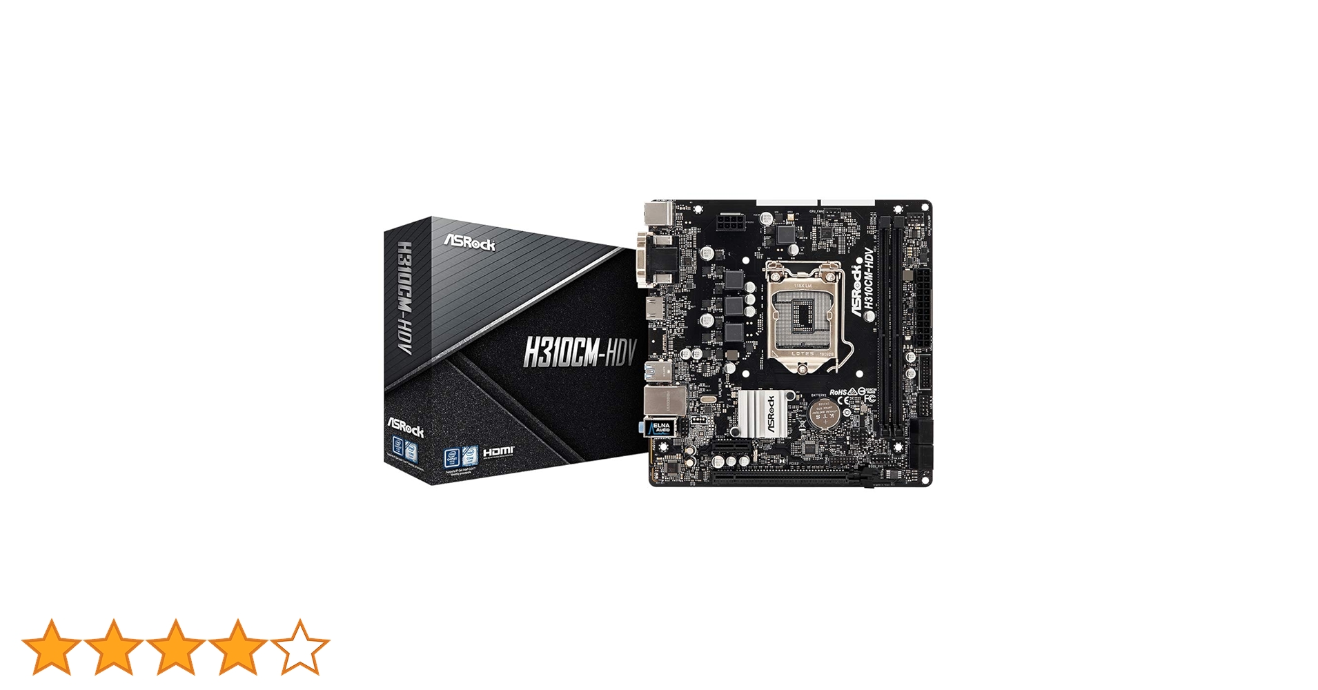 ASRock H310CM-HDV LGA1151/ Intel H310/ DDR4/ SATA3&USB3.1